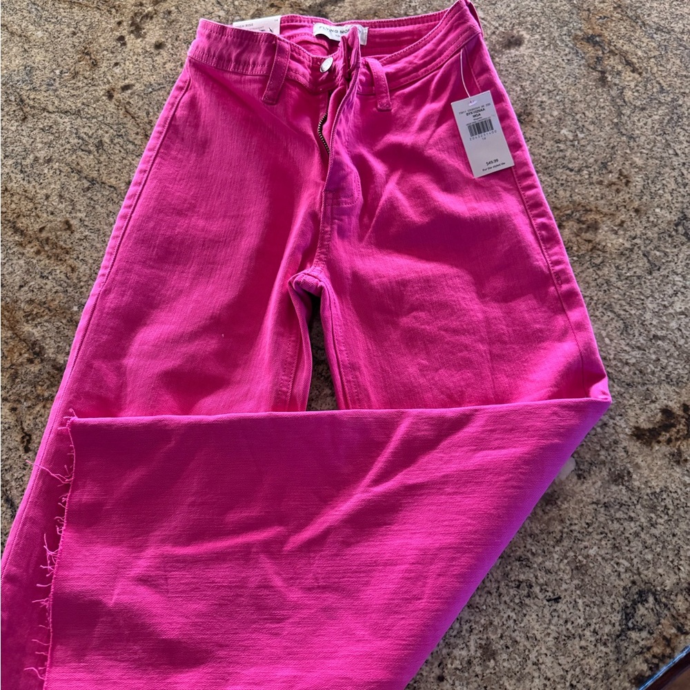 Flying Monkey Hot Pink Kids Jeans
